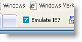 IE 8 Emulate IE 7